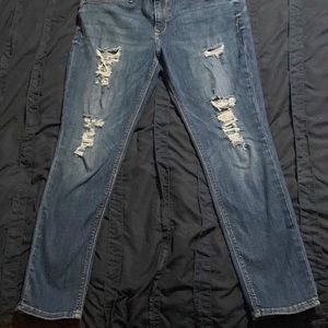 Express mid rise skinny jeans size 14